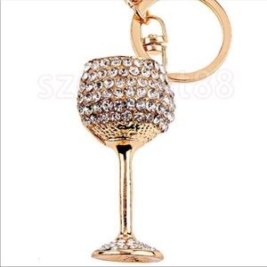 JUST IN🌺 IT’S WINE🍷 TIME. Wine Glass Purse Charm